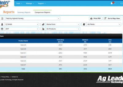 AgFiniti Adds New Comparison Features!